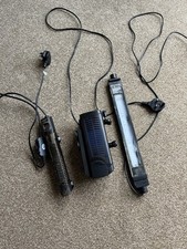 Fluval Aquarium Starter Bundle Light Filter & Heater Fish Tank Accessories