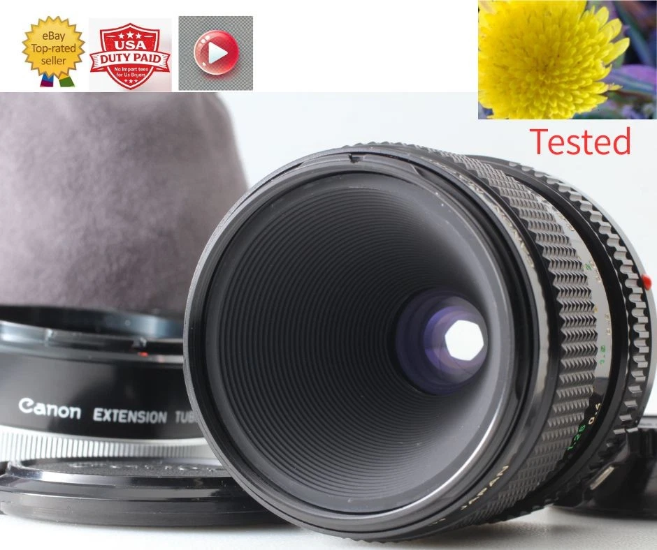 Canon FD f/3.5 Camera Lenses 50mm Focal for sale - eBay