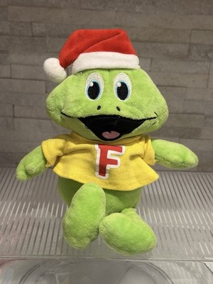 10 Zoll Cadbury Freddo der Frosch Weihnachtsmütze plus Kuscheltier Plüschtier Neuheit Weihnachten