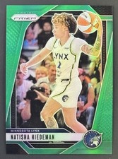2024 Panini Prizm WNBA - Natisha Hiedeman #18 Green Prizm