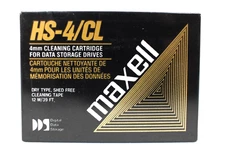Maxwells HS-4/CL  4mm Cleaning Cartridge For DDS & DDS2 Data Storage Drives, New