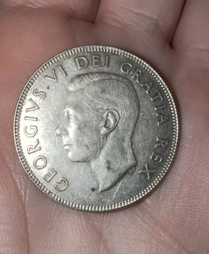 1951 Canada 50 Cents — photo from the most recent tracked eBay sale