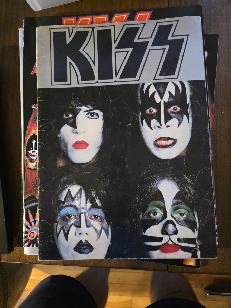 Kiss Tour Book Program for sale | eBay