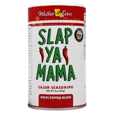 Slap Ya Mama Cajun Seasoning White Pepper Blend 8 Oz Bottle Gluten Free DR375