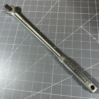 #ad Craftsman =V= Series 1 2” Drive Breaker Bar USA 15” Swivel Vintage $27.99