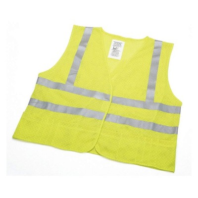 ABILITY ONE 8415-01-664-0167 Flame Resistant High Visibility Vest 55VE41