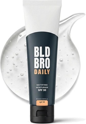 BLD BRO Daily SPF 30 Mattierendes Gel Feuchtigkeitscreme für kahle Männer - UVA/UVB