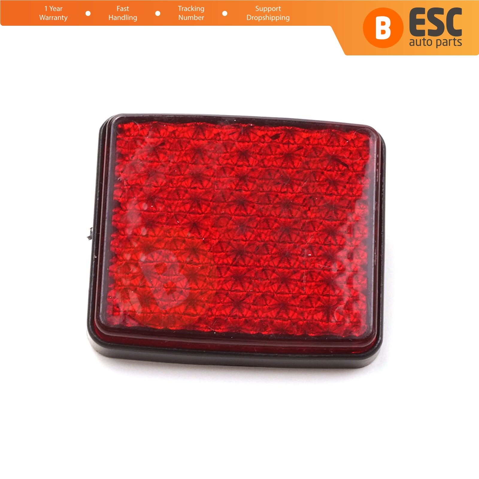 Rear Bumper Reflector 1348401080 for Fiat Doblo Ducato Boxer Jumper Relay