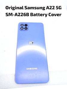 Original Samsung Galaxy A22 5G SM-A226B Back cover with Battery cover camera