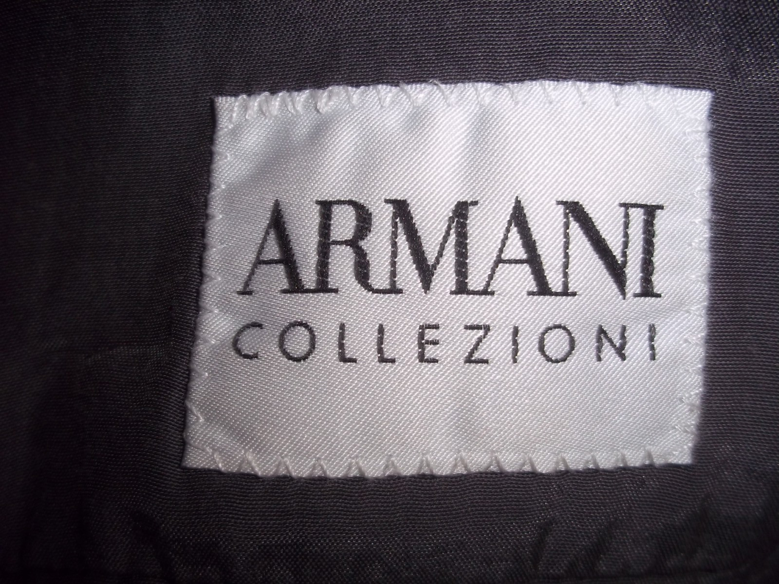 Armani Collezioni solid gray 1button flannel wool… - image 8