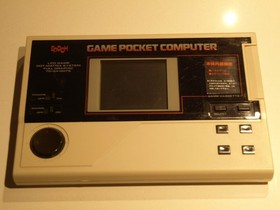 BOXED with 3 x CARTRIDGES Game Pocket Computer EPOCH VINTAGE 1984 Handheld LCD