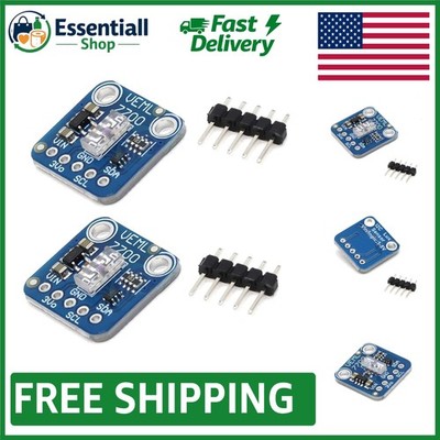 Precision I2C Light Sensor Module - 2pcs VEML7700 for Accurate Lighting Control