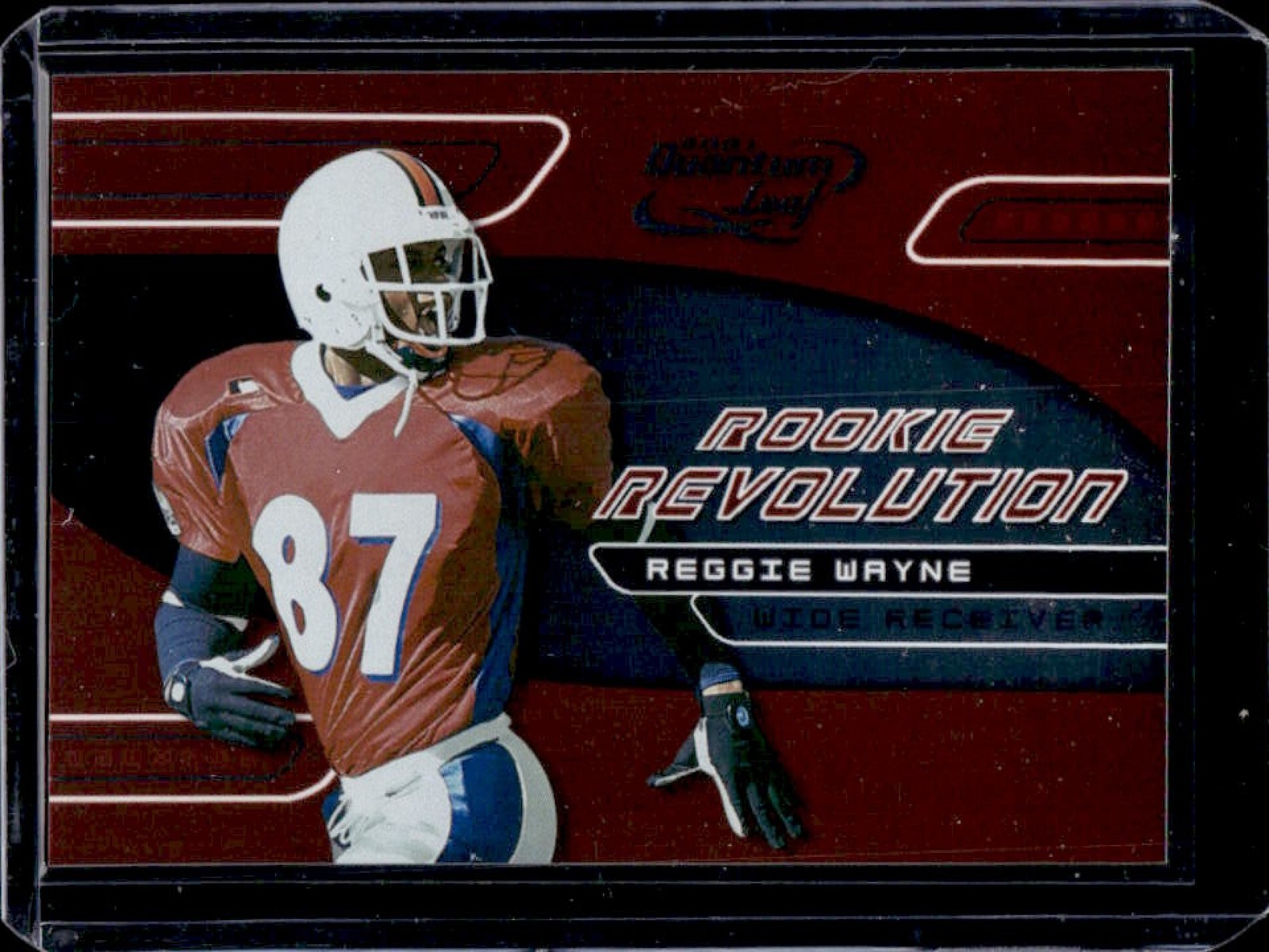 Reggie Wayne Quantum Leaf Rookie Revolution #RR16 Rookie Revolution