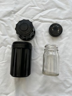 Vintage Bakelite Waterman’s Fountain Pen Ink Bottle Case With Bottle