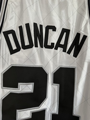 Mitchell & Ness Swingman San Antonio Spurs #21 Tim Duncan Jersey Sz Men’s Medium - Picture 4 of 8