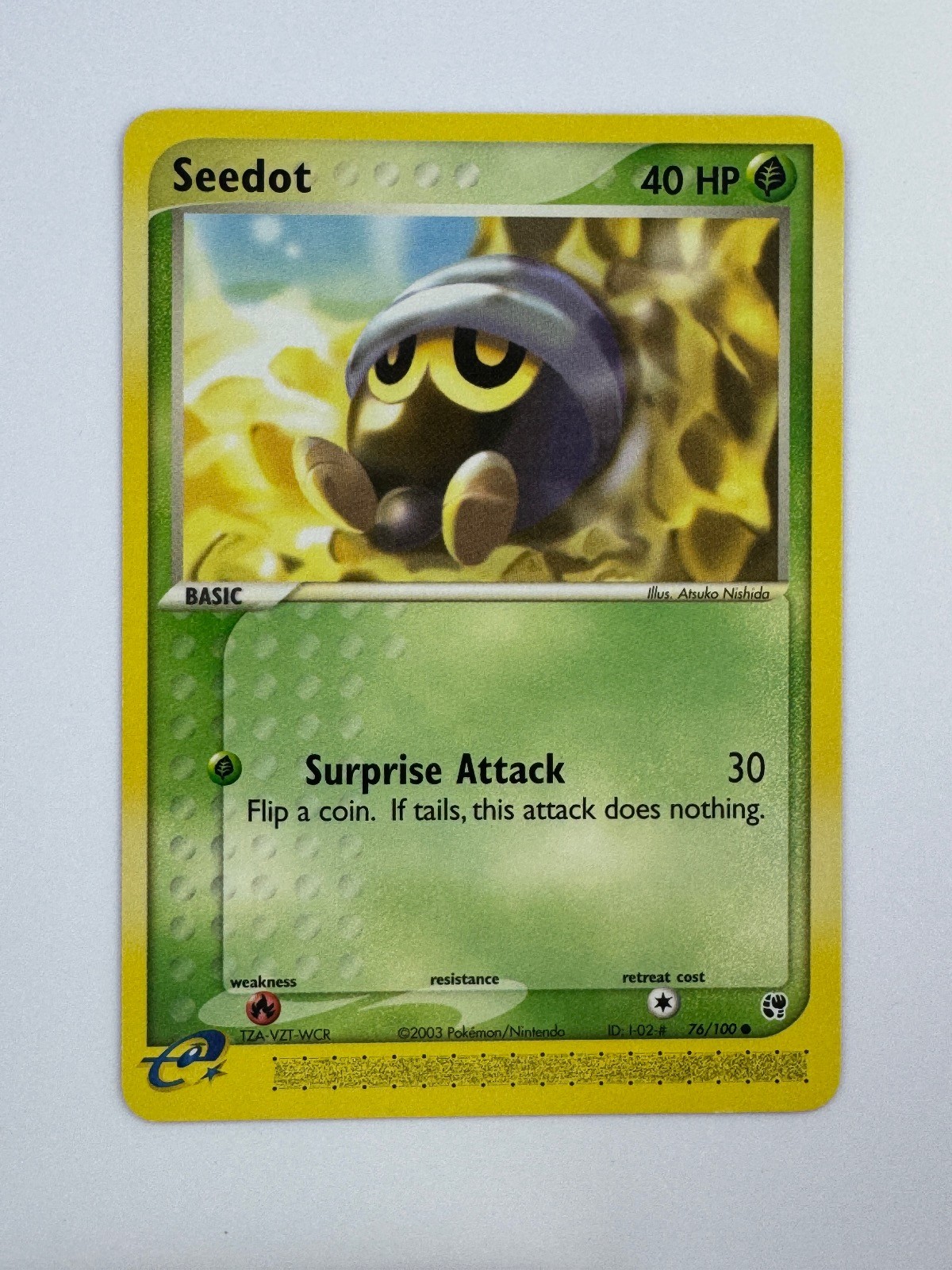 Seedot | 76/100 | Sandstorm | Common | | LP