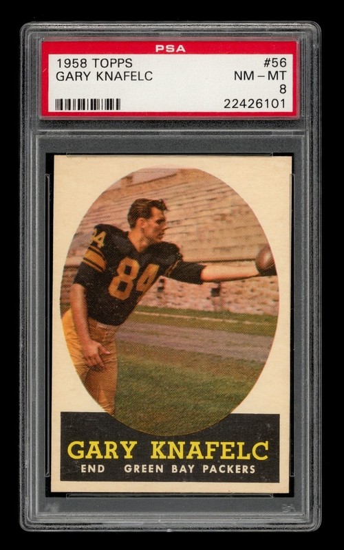1958 Topps Set-Break # 56 Gary Knafelc PSA 8 NM-MT