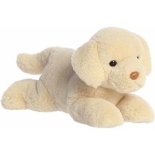 Aurora World Plush - Flopsie - SUMMER YELLOW LAB 12 inch - New Stuffed Animal