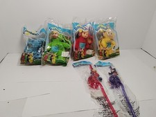 Teletubbies LOT Green, Yellow, Red From Burger King Kids Club Plus