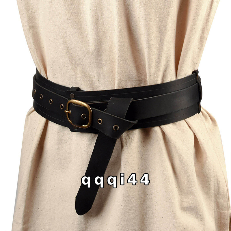 Cinturón Medieval Vintage Caballero Armadura Vikingo Pirata Disfraz Accesorio Cinturón