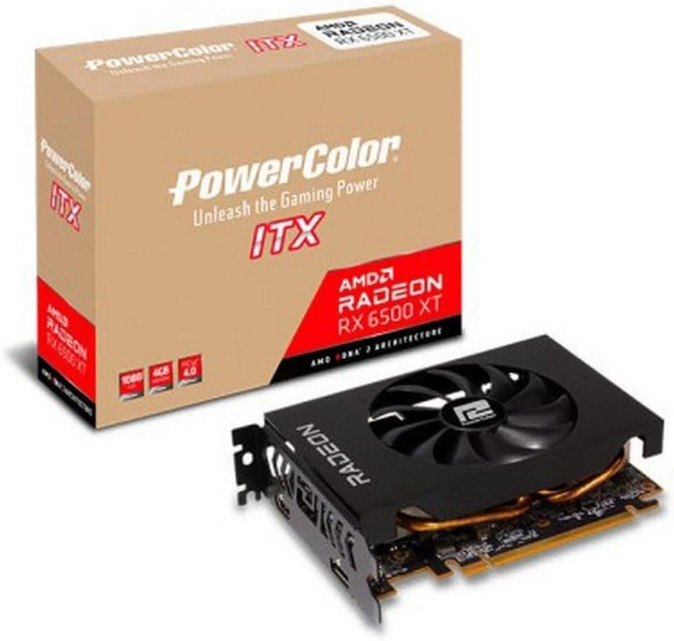 PowerColor AMD Radeon RX 6500 XT 4GB GDDR6 Graphics - Image 4 of 4