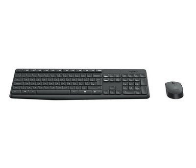 Logitech MK235 Kabellose Tastatur & Maus Combo RF US ENGLISH Tastatur 920-007931