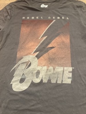 David Bowie 2023 Men s T-Shirt Size Small Rebel Rebel