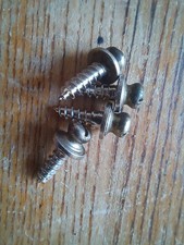 16 Genuine Vintage 1960s Studs For 4 Ercol Dining Chairs To Attach Seat Pads