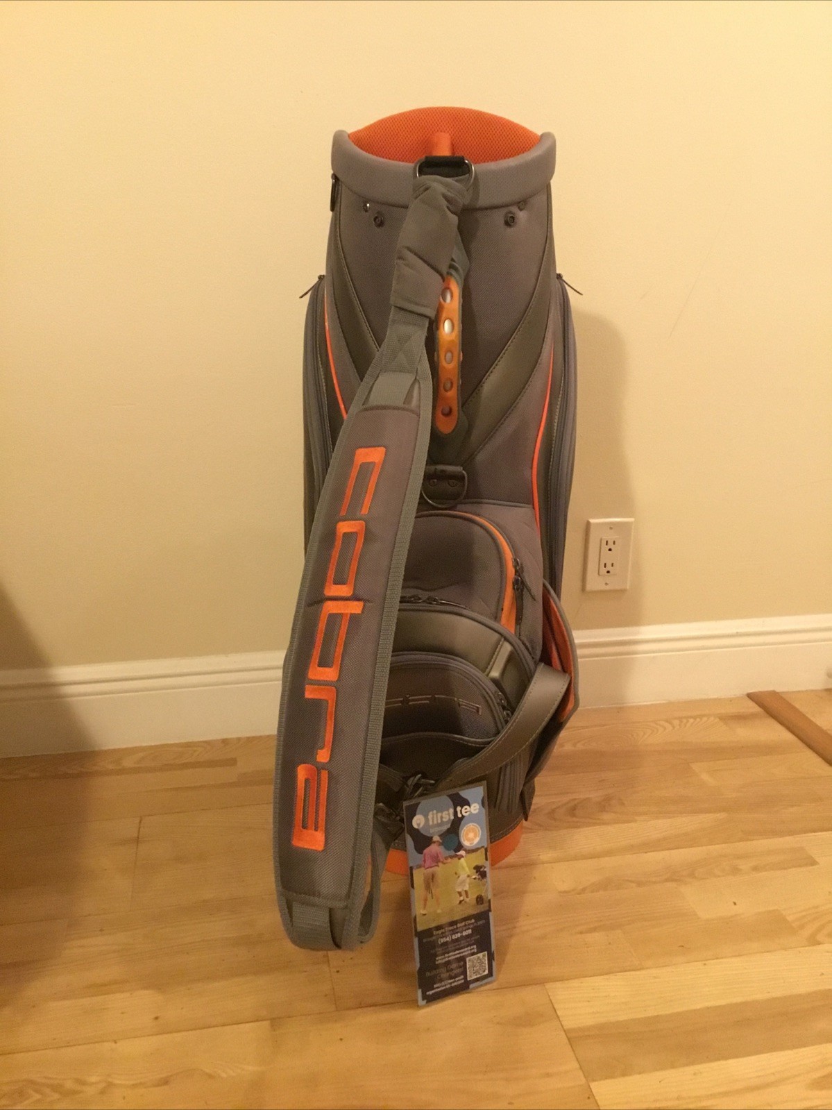 Bag With 6-way Dividers & Rain Cover & Head Covers
