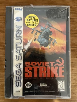 Soviet Strike (Sega Saturn, 1996) BRAND NEW Factory Sealed! T
