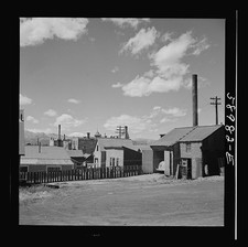 Photo:Leadville Colorado 1941 Mining Town Homes Smokestack Houses