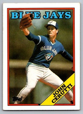 1988 Topps John Cerutti #191 Toronto Blue Jays