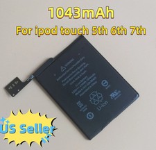 Replacement Internal Battery for iPod Touch 5 6 7th Generation 1043mah 3.83V