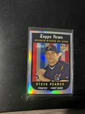 2008 Topps Heritage - Chrome Steve Pearce #C200 Refractor /559 (RC)