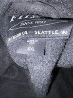 Filson Mackinaw Charcoal Wool Jacket. Great Conditions XXL
