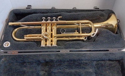 Vintage 1995 Conn 22B Director Trumpet w/ Hard Case & Blessing 7C Mouthpiece