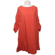 Fox's, Kleid, Größe: 42, Orange, Baumwolle/Elasthan/Polyamid, Einfarbig #TzB