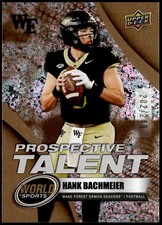 2025 Upper Deck World of Sports #388 Hank Bachmeier Foilboard Gold #/249 E1