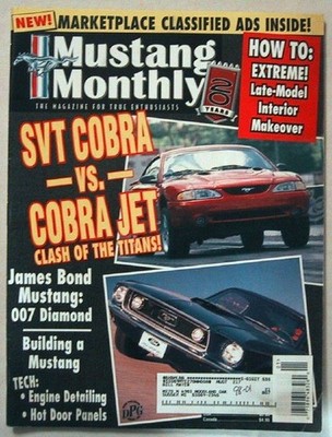 MUSTANG MONTHLY 1998 JAN - JAMES BOND'S 429CJ-R