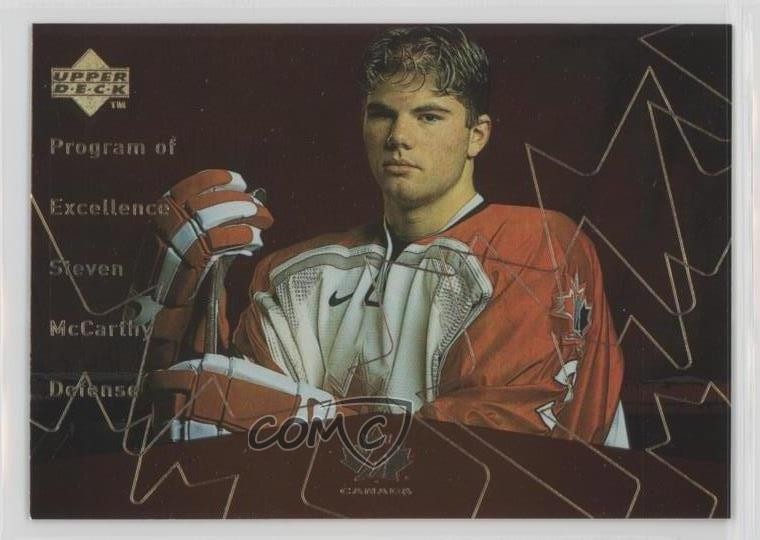 1998-99 Upper Deck Gold Reserve Steve McCarthy Steven #396 Rookie RC 5ui