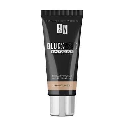 Make-up Grundierung zarte glättende Formel AA Blur Sheer 02 30ml