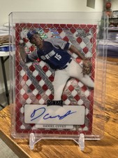 2022 Leaf Perfect Game Baseball Daniel Cuvet Prospect Auto RC #1/1 Proof 🔥📈