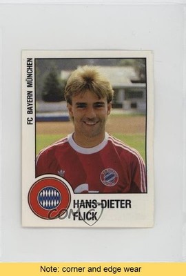 1987-88 Panini Fussball 88 Stickers Hansi Flick Hans-Dieter Flick #246 READ 05c6