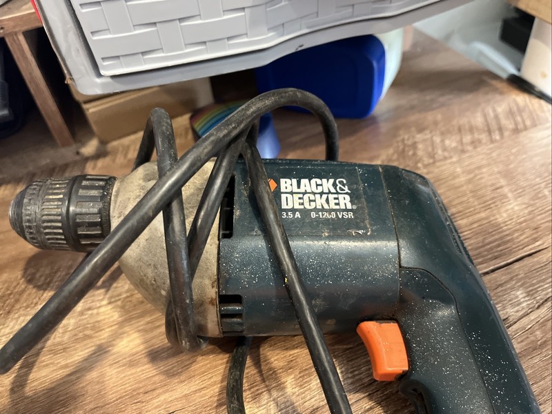 Black And Decker Corded Drill