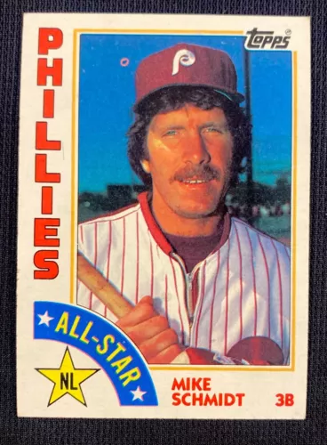 1984 Topps AL All-Star Mike Schmidt (HOF) #388 (SUPER CARD!!) - EXCELLENT Cond