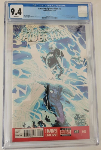 AMAZING SPIDER-MAN #2 CGC 9.4 GRADED 2014 CAMEO APPEARANCE OF CINDY MOON!