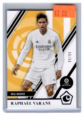 その他 Panini Chronicles Raphael Varane 2020-21 Panini Chronicles Base La Liga Blue 99/99 Raphaël