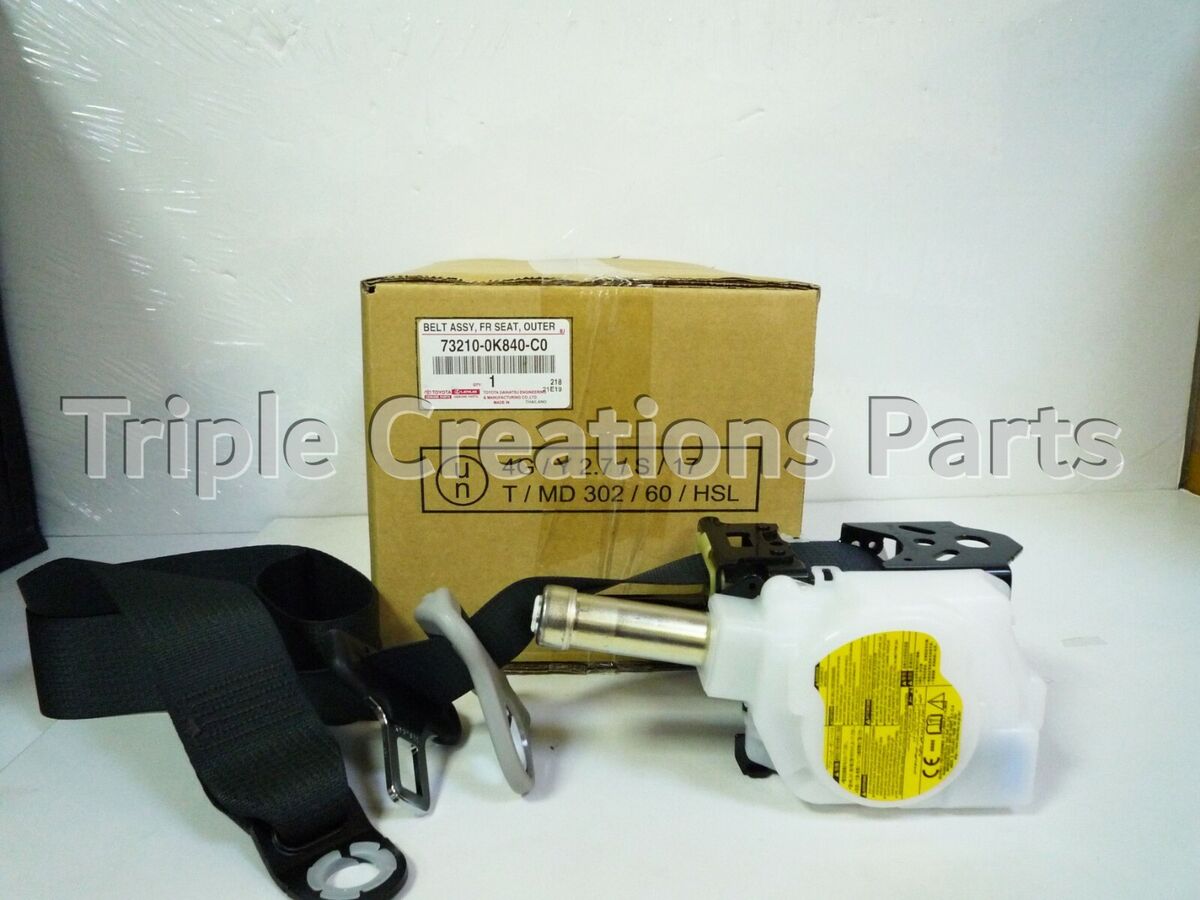 GENUINE Toyota 73210-0K840-C0 BELT ASSY, FRONT SEAT OUTER GENUINE Toyota 73210-0K840-C0 BELT ASSY, FRONT SEAT OUTER