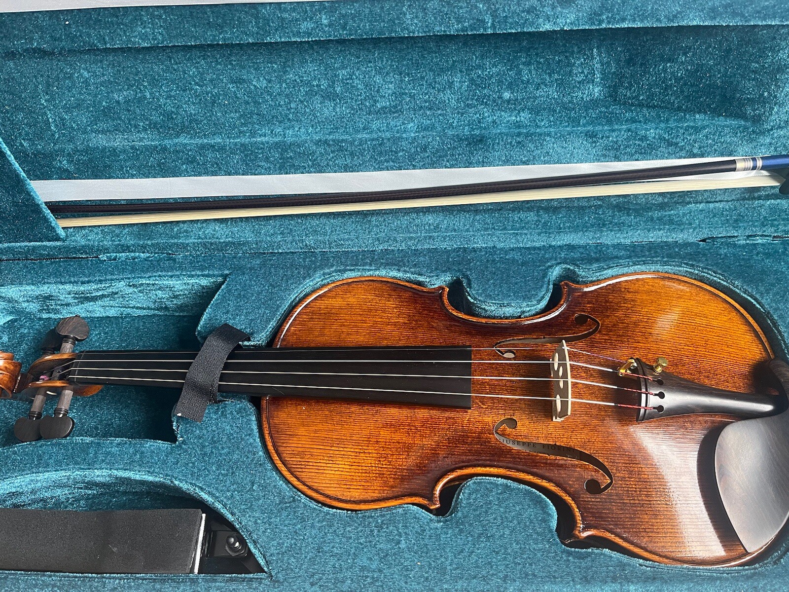 [sound] Full Set Violin One Back Giuseppe Fiorini Violin Excellent Condition 4/4 eBay