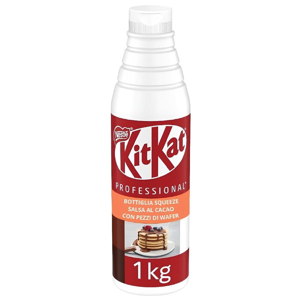KIT KAT SALSA CREMOSA AL CACAO CON PEZZETTI DI WAFER KG.1